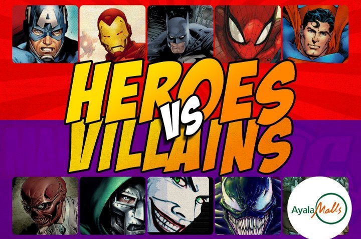 Heroes Vs. Villains: Abreeza Mall Pre-Halloween Party on October 29 ...