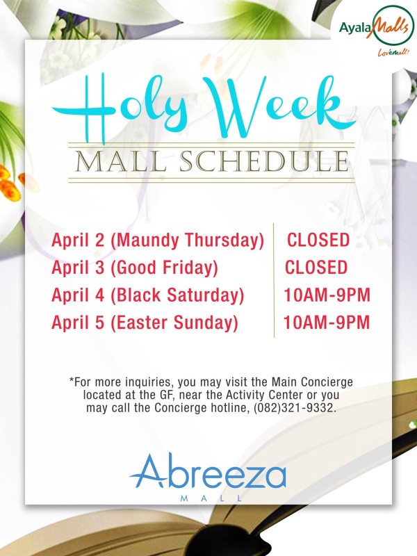 Holy Week Abreeza