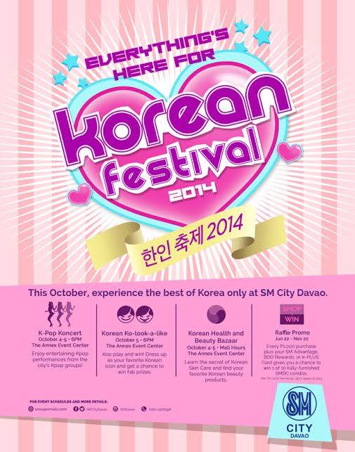 korean festival sm city davao october 4 2014