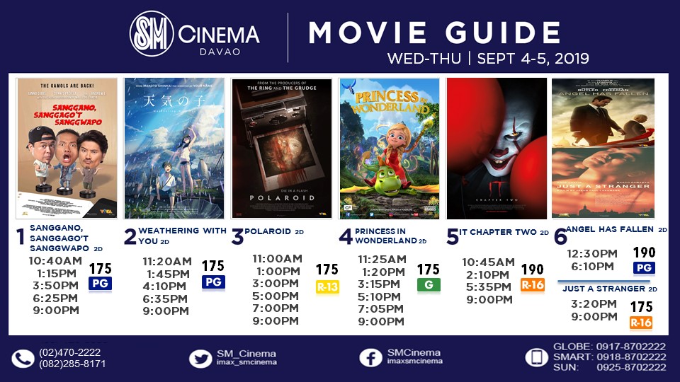 Davao Cinema Schedule Movies in Davao This Week DavaoBase